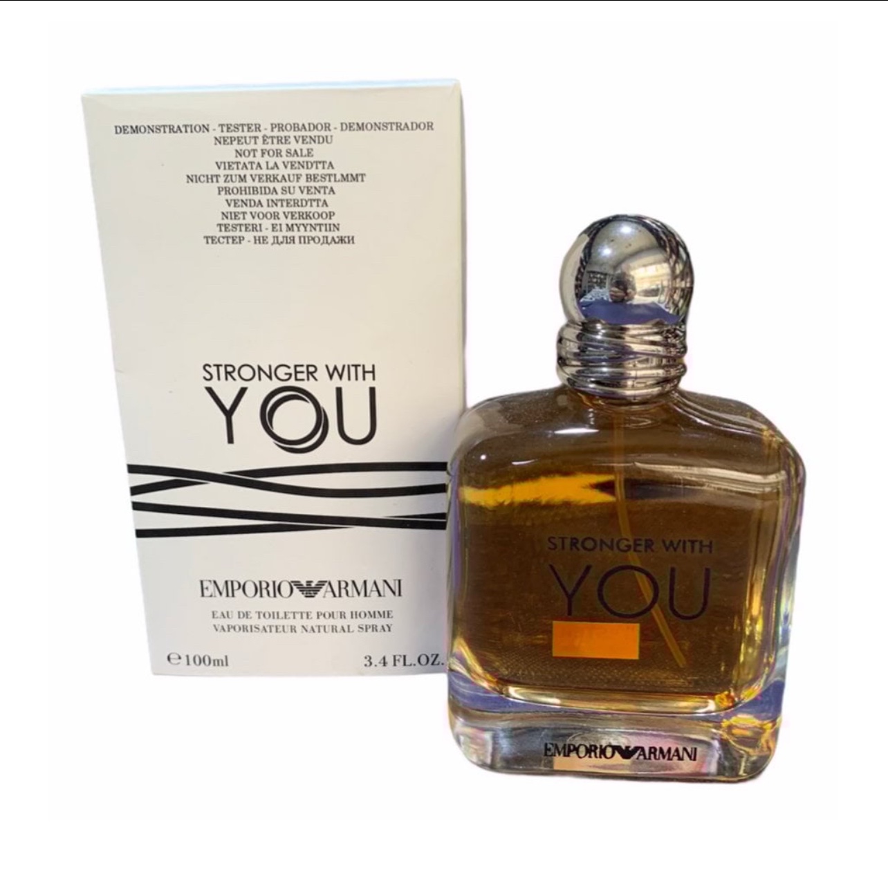 strong with you tester white box semi original 100 ml